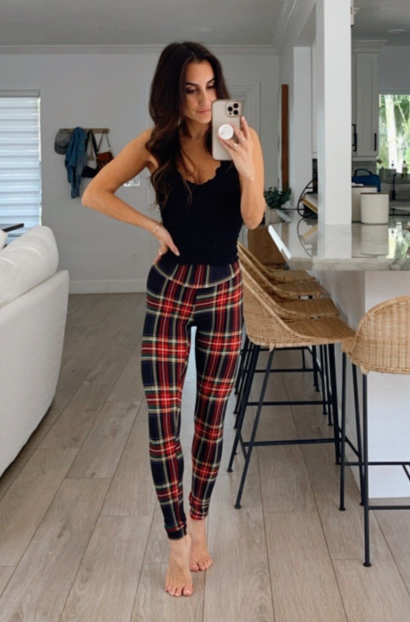 Plaid Leggings