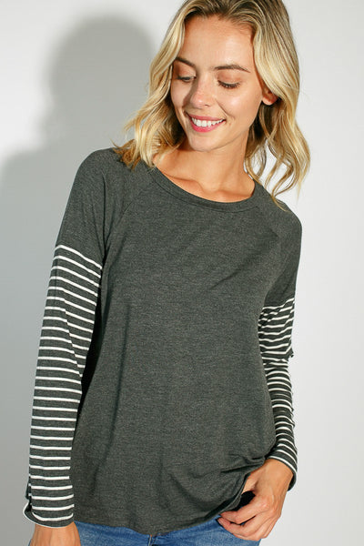 Solid + Stripes Top