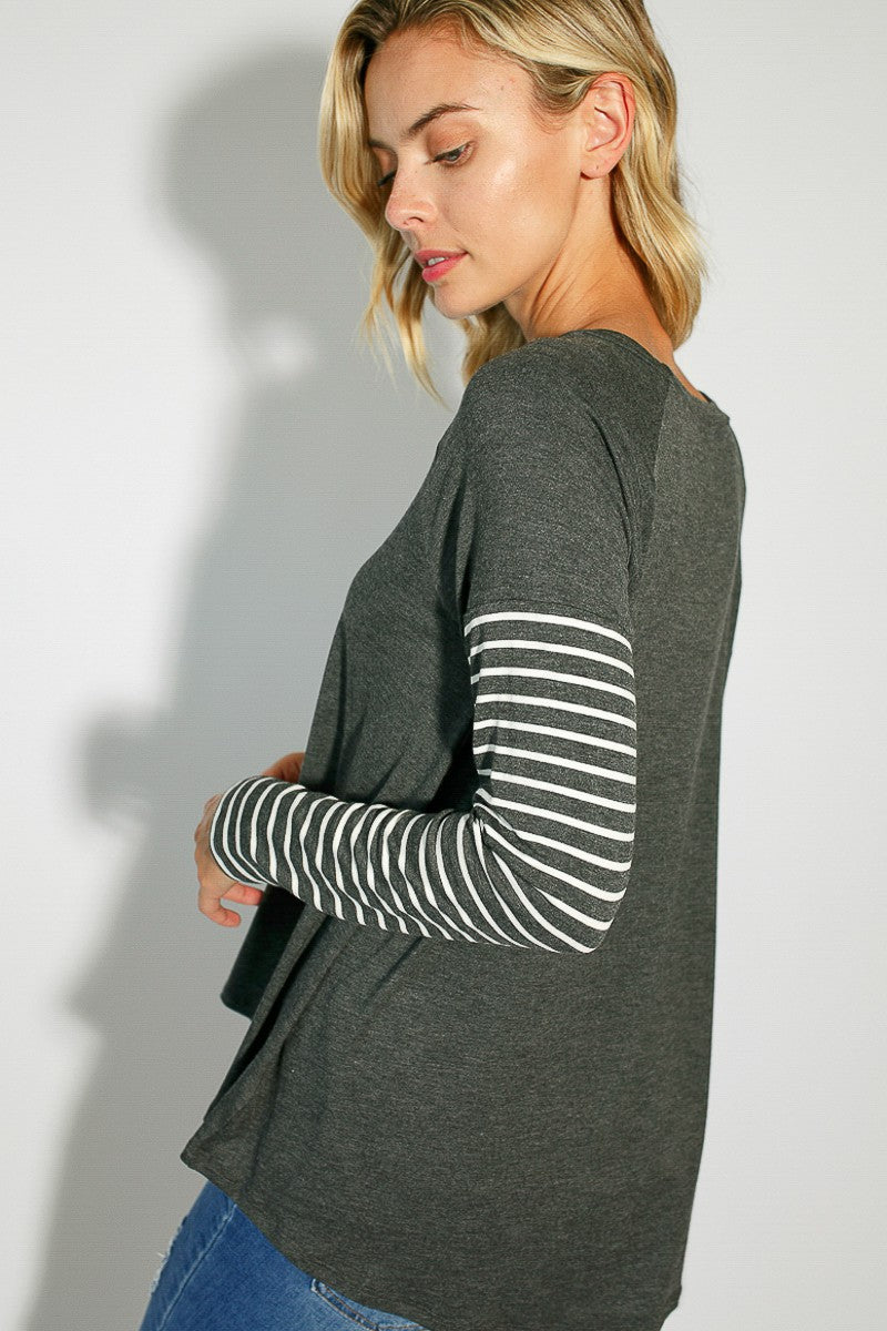 Solid + Stripes Top